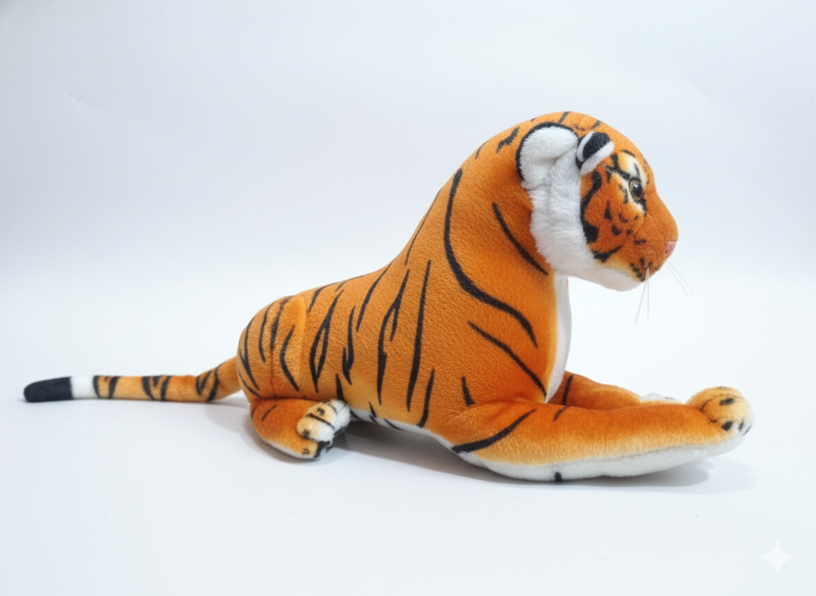 Cute Tiger Soft Toy Plush – Soft Stuffed Animal Toy for Kids & Gifting - Image 3