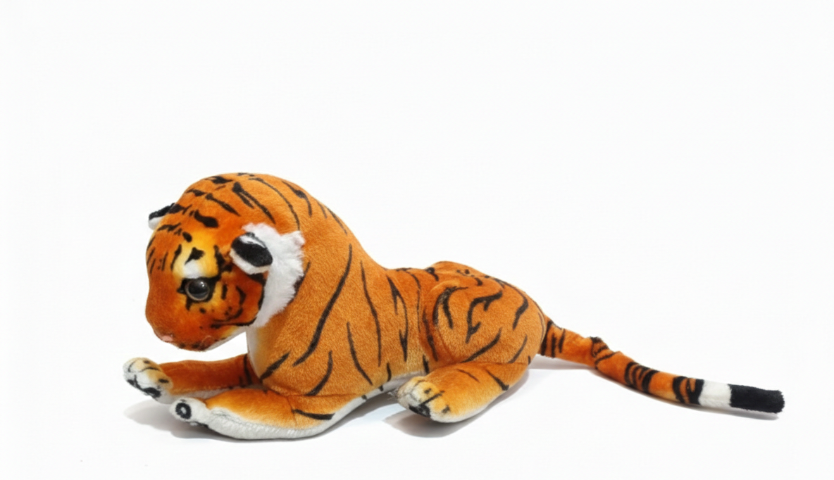 Cute Tiger Soft Toy Plush – Soft Stuffed Animal Toy for Kids & Gifting